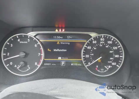 2022 Nissan Sentra Sv Xtronic Cvt z USA, uszkodzony, nr VIN 3N1AB8CV5NY276050